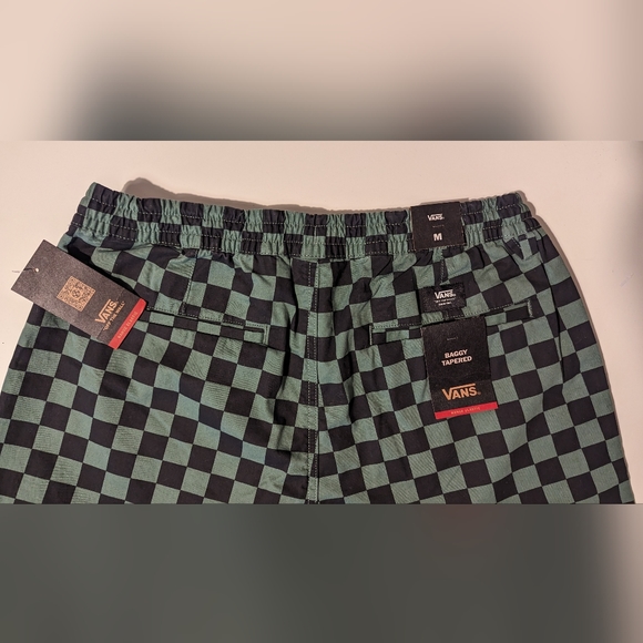 Vans range baggy tapered elastic waist jogger pants men's size M - Picture 5 of 10